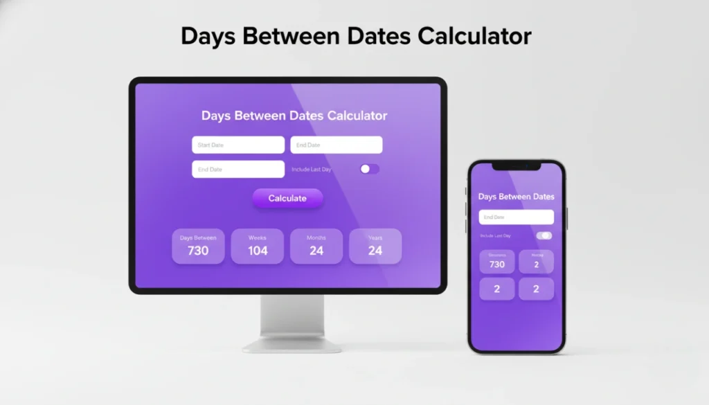 Days Calculator - Days Between Dates Calculator