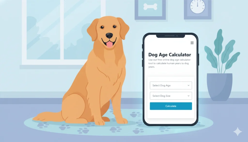 Dog Age Calculator - Convert Dog Years to Human