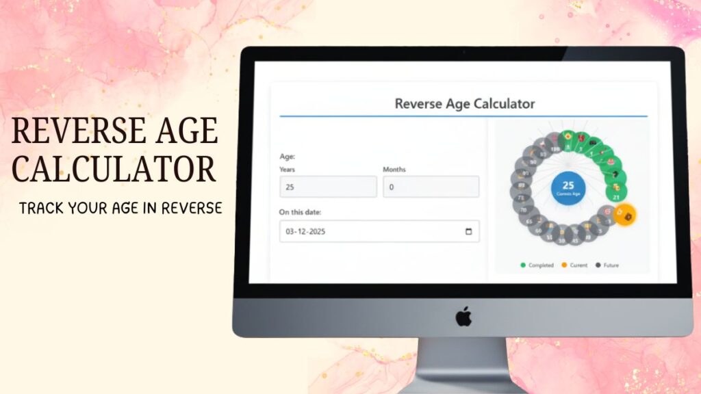Reverse Age Calculator – Track Your Age in Reverse