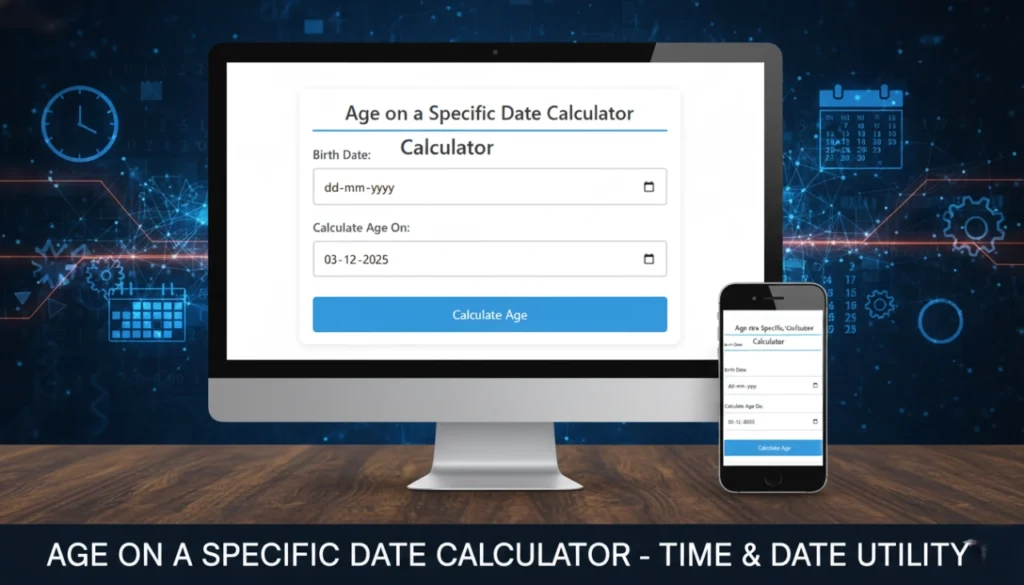 Age on a Specific Date Calculator
