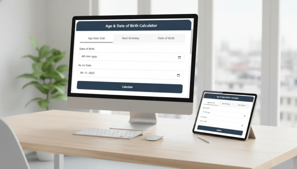 Date of Birth Calculator India