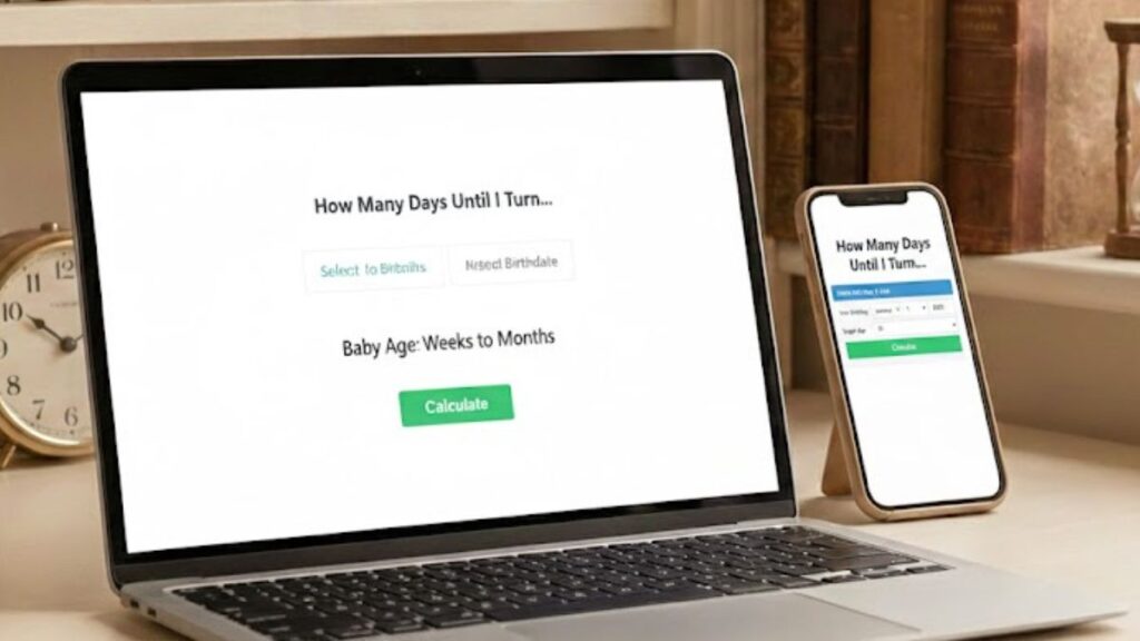 How Many Days Until I Turn Calculator